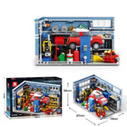 746pcs Mini Auto Repair Shop City Garage Building Blocks