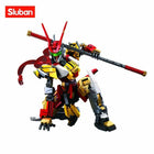 755PCS Cyber Wukong Warrior Mecha Building Blocks - Golden Staff Robot Model | Toylvia™