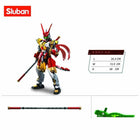 755PCS Cyber Wukong Warrior Mecha Building Blocks - Golden Staff Robot Model | Toylvia™