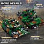 766PCS Leopard 2A5 Main Battle Tank Military Building Blocks Model
