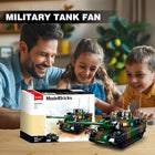 766PCS Leopard 2A5 Main Battle Tank Military Building Blocks Model