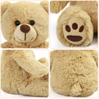 8'' Classic Brown Teddy Bear | Soft Plush Baby & Toddler Gift | Toylvia