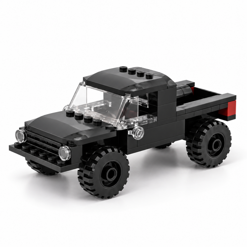 85PCS Pickup Truck Brick Building Blocks - DIY Construction Toy - alternate view