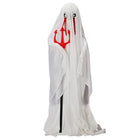 4.3FT Animatronic Trident Ghost Halloween Prop Green LED