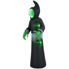 8FT Inflatable Mirror Face Ghost Halloween LED Yard Decor
