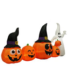8FT Long Halloween Inflatable Pumpkins Ghost Yard Decor