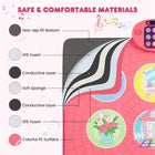 Pink Kids Dance Mat | 5 Difficulty Levels & 9 Demo Songs | ToyIvia