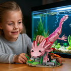 998PCS Creative Aquatic Amphibian Axolotl Building Blocks Set