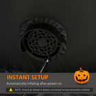 9FT Halloween Inflatable Pumpkin Head Ghost Outdoor LED Decor