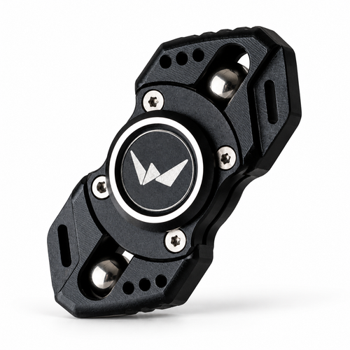 Viper 1.0 Metal EDC Fidget Spinner Buckyball Push Card Toy - alternate view