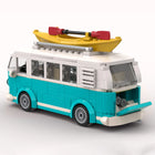 Classic T1 Camper Van Building Blocks Set – 309 Pieces Retro City Vehicle MOC Model