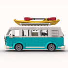 Classic T1 Camper Van Building Blocks Set – 309 Pieces Retro City Vehicle MOC Model