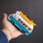 Classic T1 Camper Van Building Blocks Set – 309 Pieces Retro City Vehicle MOC Model