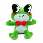 Cute Ribbit Frog Plush Toy - Soft Green Stuffed Animal Doll (24cm)