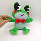Cute Ribbit Frog Plush Toy - Soft Green Stuffed Animal Doll (24cm)