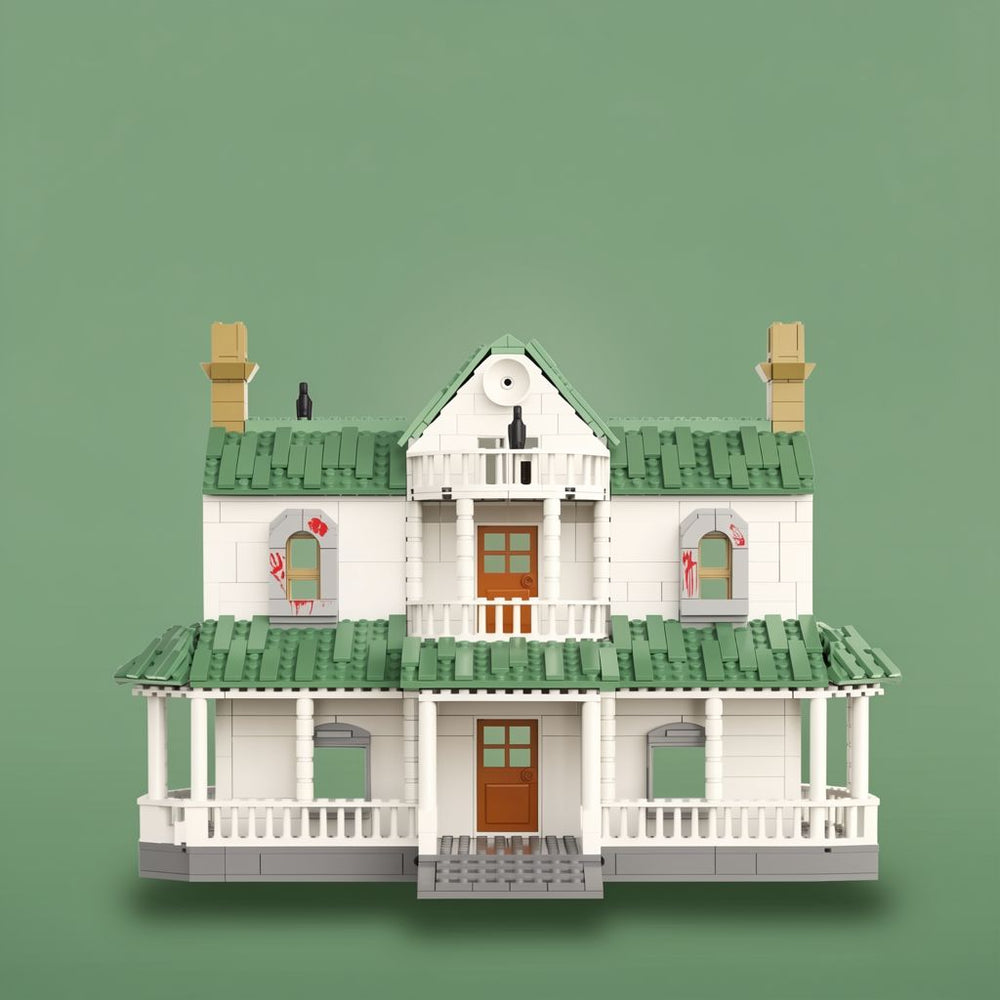 Zombie Apocalypse Farmstead - 1058 Piece Horror Building Set