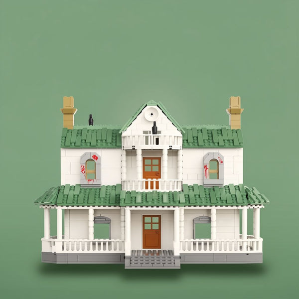 Zombie Apocalypse Farmstead - 1058 Piece Horror Building Set