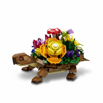 Turtles Planter Flower Pots Building Set | 510PCS MOC Animal Model | Toylvia