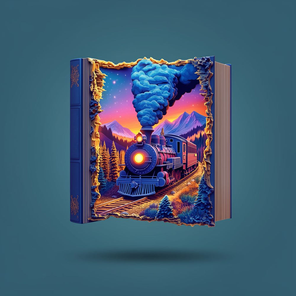 Train Wooden Puzzle - Irregular Cut Brain Teaser 3D Jigsaw | Toylvia™