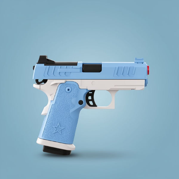 Toylvia™ G17/2011 Soft Bullet Toy Gun - Shell Ejecting Manual Blaster Set