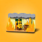 Toylvia™ 403PCS “This Is Fine” Dog Building Block Set - Funny Desktop Meme Scene Model