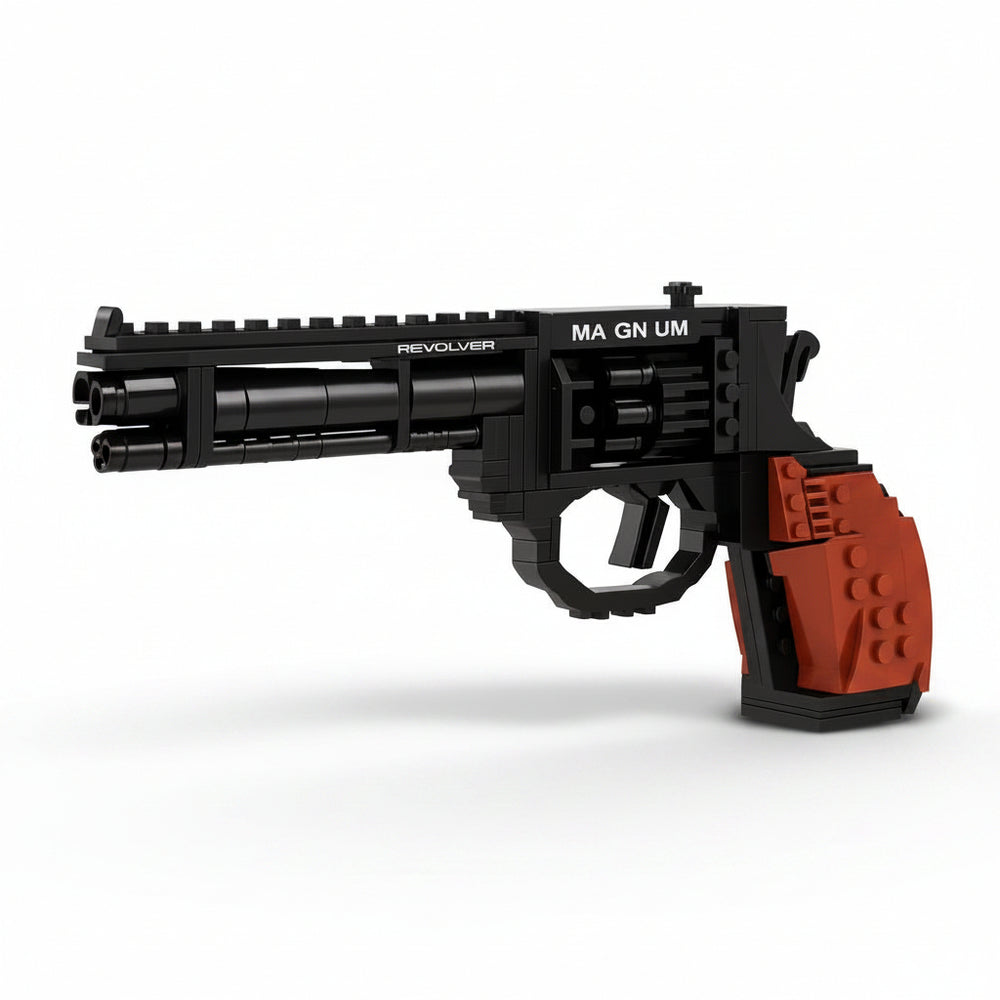 Toylvia™ 300pcs Revolver Building Block Set - DIY Pistol Model Toy Gun Brick Kit