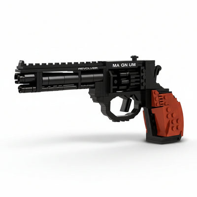Toylvia™ 300pcs Revolver Building Block Set - DIY Pistol Model Toy Gun Brick Kit