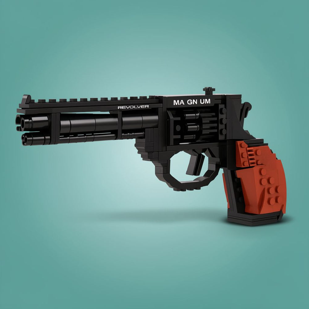 Toylvia™ 300pcs Revolver Building Block Set - DIY Pistol Model Toy Gun Brick Kit