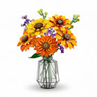 Sunflower Bouquet Building Set | 1011PCS Botanical with Lights | ToyIvia