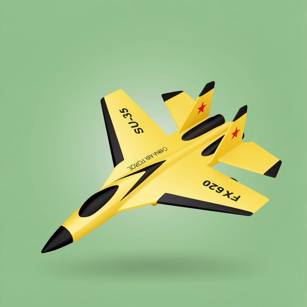 SU-35 RC Foam Fighter Jet - 2.4G Radio Control Glider Airplane