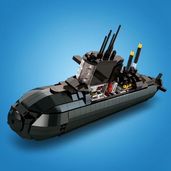 Strategic Nuclear Submarine Building Set | 1498PCS Military Navy | ToyIvia
