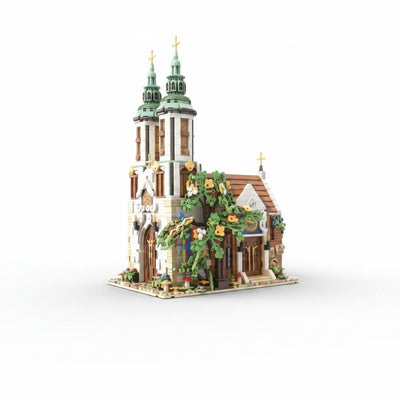 St. Andrew's Church Building Set | 3306PCS Historical Replica | Toylvia