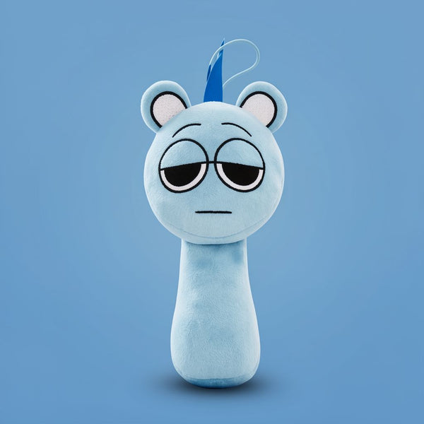 Sprunki "Sky" Plush Toy - Cyan Stuffed Animal, 20-30cm | Toylvia