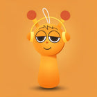Oren Sprunki Plush Toy — Orange Stuffed Animal 20cm