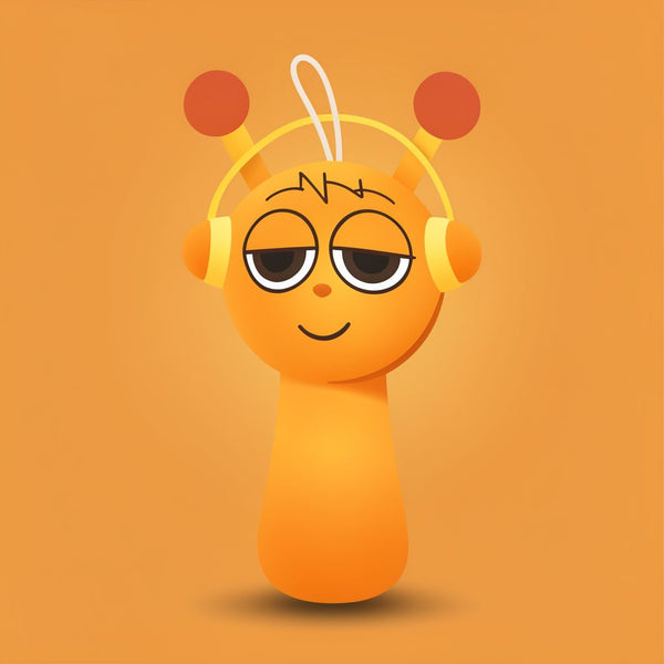 Sprunki "Oren" Plush Toy - Orange Stuffed Animal, 20-30cm | Toylvia