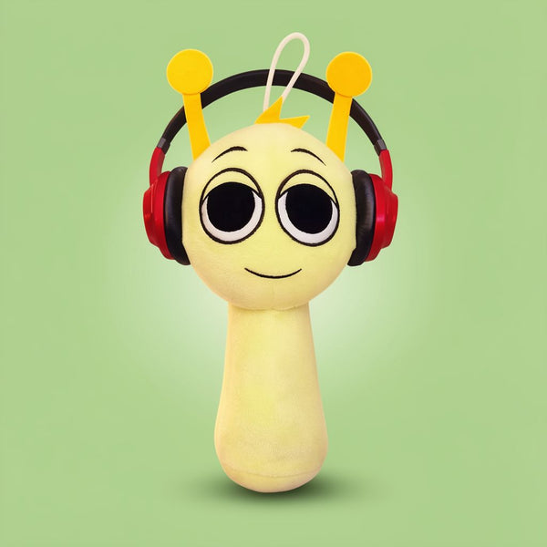 Sprunki "Simon" Plush Toy - Yellow Stuffed Animal, 20-30cm | Toylvia