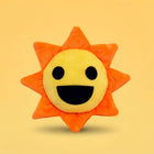 Mr. Sun Sprunki Plush Toy — Yellow Stuffed Animal 20cm