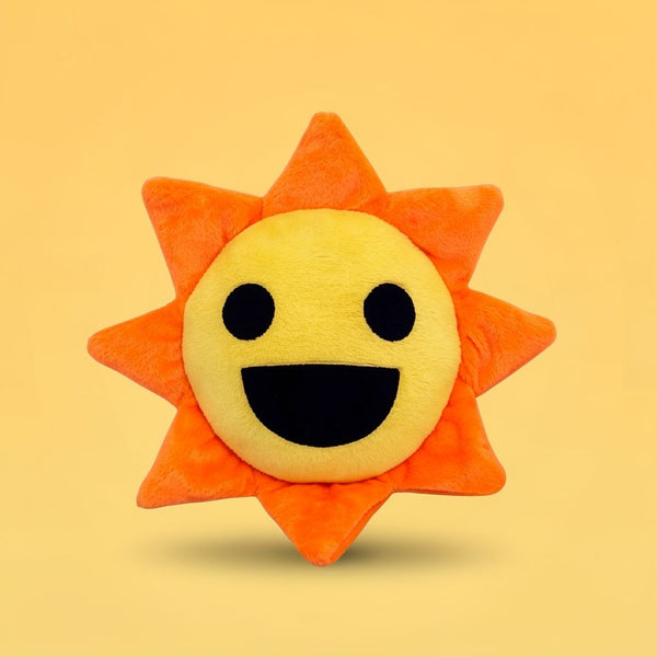 Sprunki "Mr. Sun" Plush Toy - Yellow Stuffed Animal, 20-30cm | Toylvia
