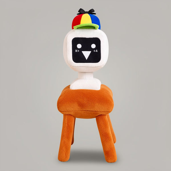 Sprunki "Mr. Fun Computer" Plush Toy - Multicolor Stuffed Animal, 20-30cm | Toylvia