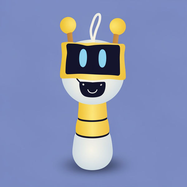 Sprunki "Fun Bot" Plush Toy - Yellow Stuffed Animal, 20-30cm | Toylvia