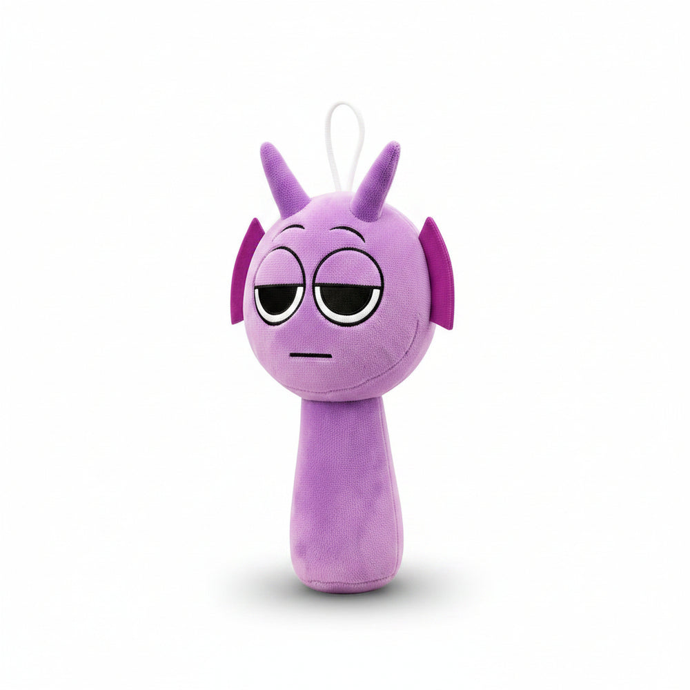 Durple Sprunki Plush Toy — Purple Stuffed Animal 20cm
