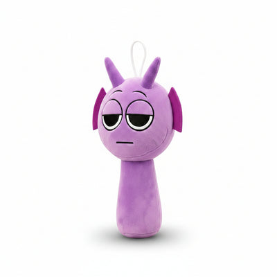Durple Sprunki Plush Toy — Purple Stuffed Animal 20cm