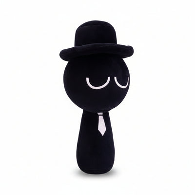 Black Sprunki Plush Toy — Black Stuffed Animal 20cm