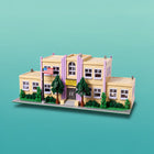 Springfield School Building Blocks Set - 3500PCS Cartoon Architecture