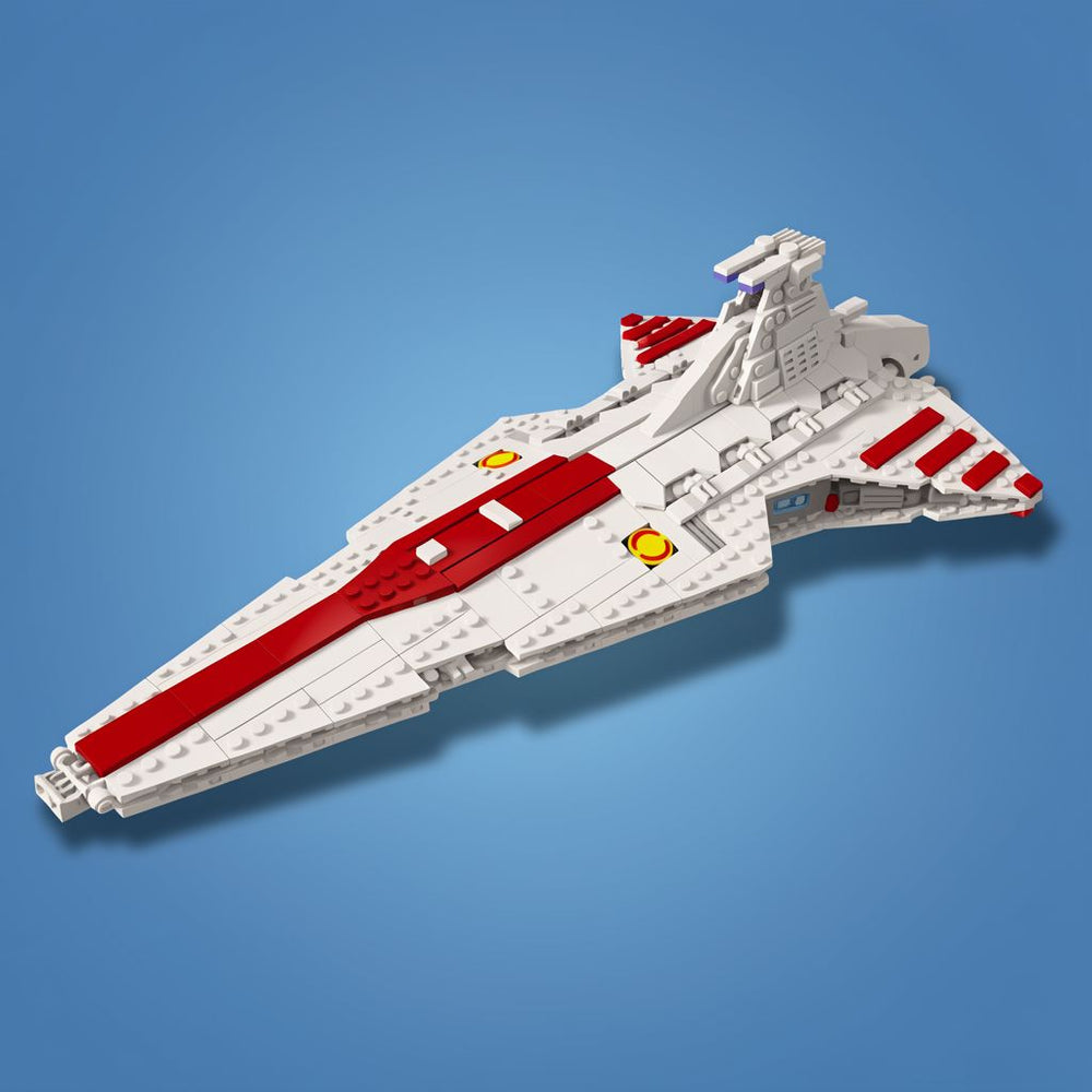 Space Battleship 960pcs Building Blocks Spaceship Defense Ship