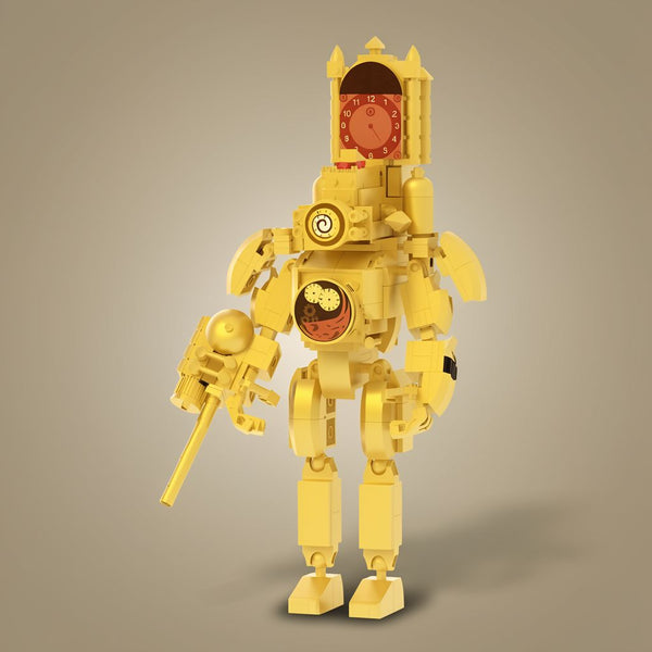 Skibidi Toilet Clockman Titan Building Set - 395Pcs Multiverse Toy