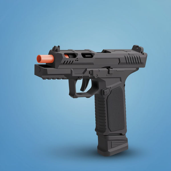 Sig17 Upgraded Soft Bullet Handgun | Continuous Fire & Empty Hanging | Toylvia