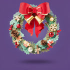 Rolife 3D Wooden Christmas Wreath | 252PCS DIY LED Decor | ToyIvia