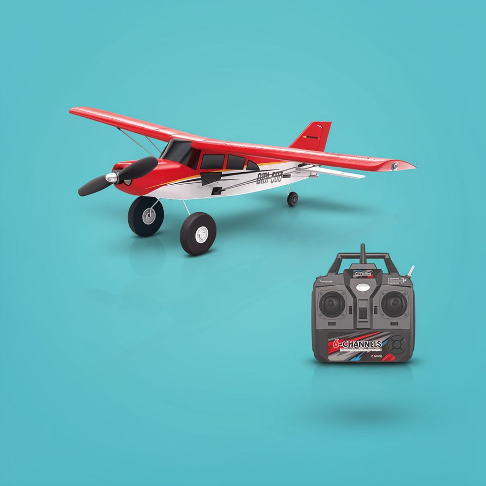 Qidi560 Moore M7 RC Plane | 4CH Brushless Off-Road Aircraft | Toylvia