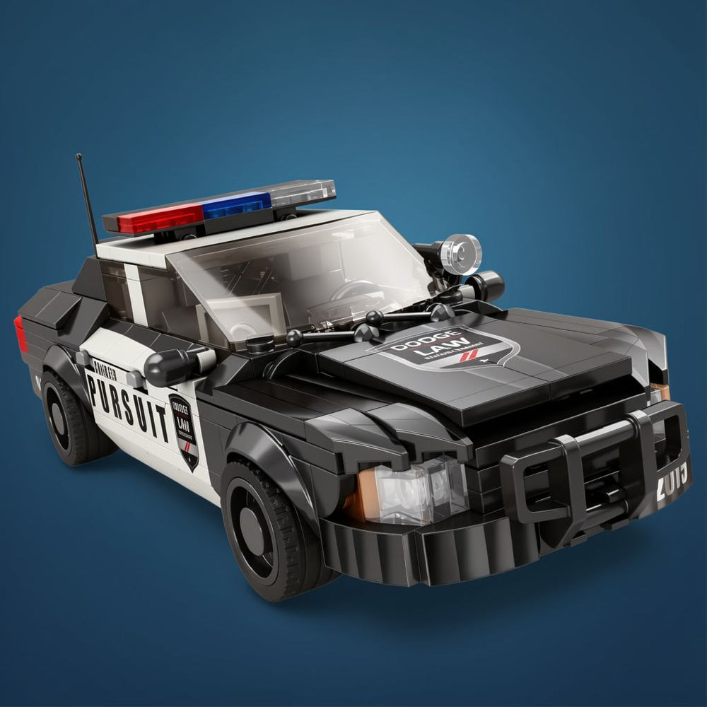 Police Car Building Toy Set - 404 Pieces Block Model
